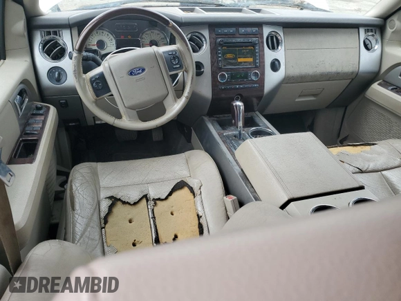 2010 Ford Expedition Max Limited with VIN 1FMJK1K56AEA43710, listed as a Copart auction lot 85659444 with 288,454 mi miles and Salvage Title. Bid and sale history available at DreamBid. Image 8.