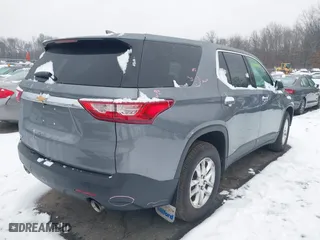 2021 Chevrolet Traverse LS with VIN 1GNERFKW3MJ104005, listed as a IAAI auction lot 41084040 with 63,660 mi miles. Bid and sale history available at carsss.com. Image 4.