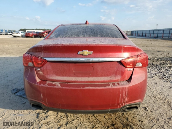 2015 Chevrolet Impala LTZ with VIN 2G1165S34F9116526, listed as a Copart auction lot 44146075 with 145,961 mi miles and Salvage Title. Bid and sale history available at carsss.com. Image 6.