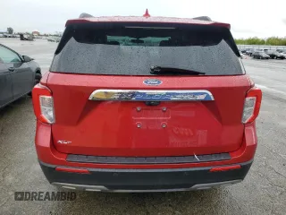 2020 Ford Explorer XLT with VIN 1FMSK7DH8LGC47284, listed as a Copart auction lot 47899495 with 52,016 mi miles and Salvage Title. Bid and sale history available at carsss.com. Image 6.