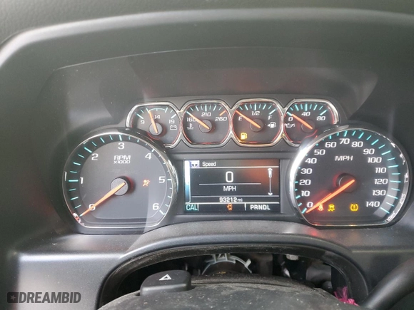 2018 Chevrolet Silverado 1500 LT with VIN 1GCVKREH3JZ106720, listed as a Copart auction lot 44937325 with 93,212 mi miles and Clean Title. Bid and sale history available at carsss.com. Image 9.
