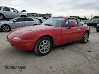1994 Mazda MX-5 Miata with VIN JM1NA3533R0504000, listed as a Copart auction lot 55817835 with 114,796 mi miles and Salvage title. Bid and sale history available at DreamBid. Image 1.