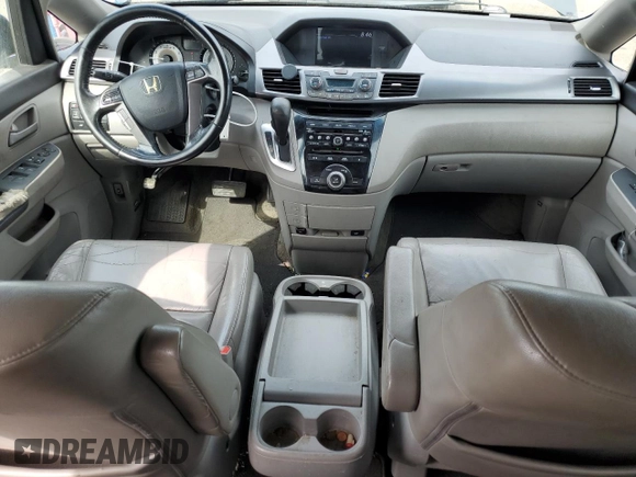 2012 Honda Odyssey EX-L with VIN 5FNRL5H68CB105623, listed as a Copart auction lot 55166905 with 147,417 mi miles and Salvage Title. Bid and sale history available at carsss.com. Image 8.