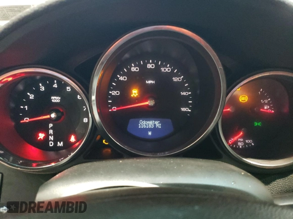 2013 Cadillac CTS Luxury with VIN 1G6DG5E53D0125288, listed as a Copart auction lot 56601085 with 116,183 mi miles and Salvage title. Bid and sale history available at DreamBid. Image 9.