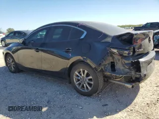 2021 Mazda 3 2.0 with VIN JM1BPAA73M1334402, listed as a Copart auction lot 79271134 with 27,338 mi miles and Salvage Title. Bid and sale history available at DreamBid. Image 2.