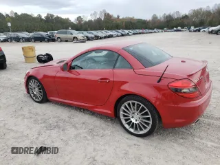 2009 Mercedes-Benz SLK-Class 3.0L with VIN WDBWK54F79F214878, listed as a Copart auction lot 78651114 with 104,347 mi miles and Salvage Title. Bid and sale history available at carsss.com. Image 2.