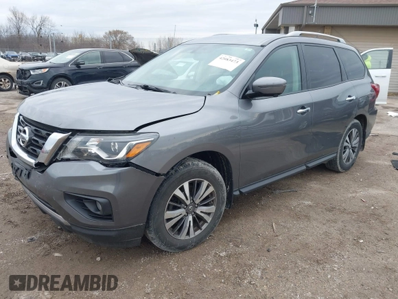 2017 Nissan Pathfinder SV with VIN 5N1DR2MM0HC655538, listed as a IAAI auction lot 42083473 with 92,796 mi miles and . Bid and sale history available at DreamBid. Image 17.