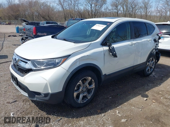2017 Honda CR-V EX-L with VIN 5J6RW2H89HL049908, listed as a IAAI auction lot 41904797 with 89,365 mi miles and . Bid and sale history available at carsss.com. Image 17.