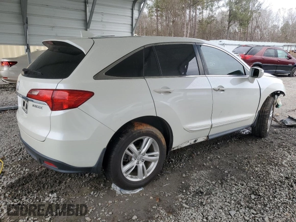 2015 Acura RDX with VIN 5J8TB3H39FL010820, listed as a Copart auction lot 88199065 with 123,508 mi miles and Salvage Title. Bid and sale history available at DreamBid. Image 3.