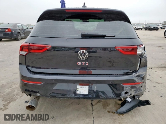 2024 Volkswagen GTI SE с VIN WVWRA7CD3RW149508, выставлен на аукционе Copart как лот 55264495 с пробегом 36 075 миль миль и Списание • Salvage title. История ставок и продаж доступна на DreamBid. Изображение 6.