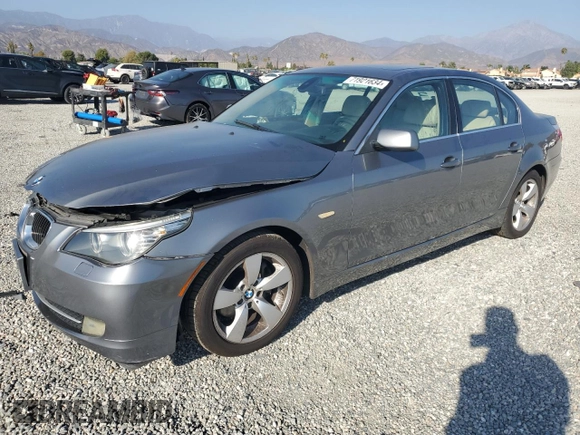 2008 BMW 5 Series 528i with VIN WBANU53588C112681, listed as a Copart auction lot 71921634 with 72,316 mi miles and Salvage Title. Bid and sale history available at DreamBid. Image 1.