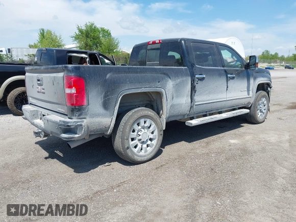 2016 GMC Sierra 2500HD Denali with VIN 1GT12UEG5GF307263, listed as a IAAI auction lot 42214245 with 129,895 mi miles and . Bid and sale history available at DreamBid. Image 4.