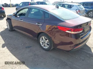 2018 Kia Optima LX with VIN 5XXGT4L32JG205631, listed as a IAAI auction lot 41861172 with 73,702 mi miles. Bid and sale history available at carsss.com. Image 3.