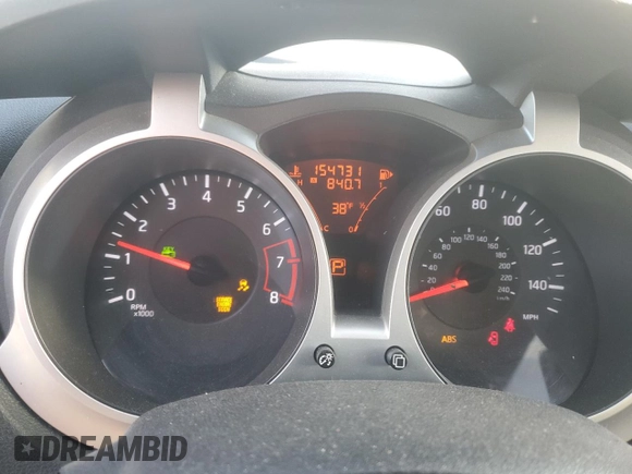 2012 Nissan Juke SL with VIN JN8AF5MV6CT121886, listed as a Copart auction lot 88476315 with 154,731 mi miles and Salvage Title. Bid and sale history available at carsss.com. Image 9.