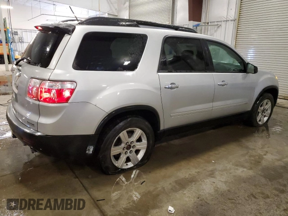 2009 GMC Acadia SLE1 with VIN 1GKEV13D09J220438, listed as a Copart auction lot 45990105 with 142,411 mi miles and Salvage Title. Bid and sale history available at carsss.com. Image 3.