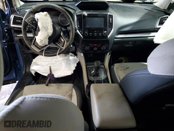 2019 Subaru Forester Premium z VIN JF2SKAEC6KH524156, wystawiony jako Copart lot #62279625 z przebiegiem Nie podano mil oraz Szkoda całkowita • Salvage title. Historia ofert i sprzedaży dostępna na DreamBid. Obrazek 8.