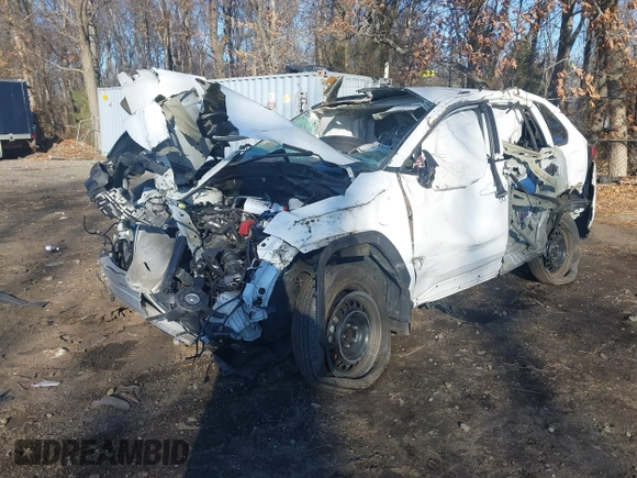 2019 Toyota RAV4 LE with VIN 2T3G1RFV0KC050707, listed as a IAAI auction lot 41327357 with 82,500 mi miles and . Bid and sale history available at DreamBid. Image 2.