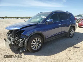 2018 Nissan Rogue SV with VIN KNMAT2MT8JP608871, listed as a Copart auction lot 48659155 with 141,677 mi miles and Salvage Title. Bid and sale history available at carsss.com. Image 1.