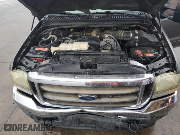 2003 Ford Super Duty F-250 XL with VIN 1FTNW20F53EA25424, listed as a Copart auction lot 72467814 with 405,305 mi miles and Salvage Title. Bid and sale history available at carsss.com. Image 11.
