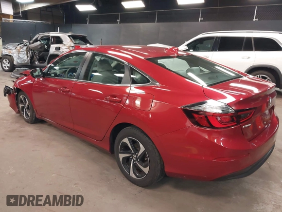 2022 Honda Insight EX with VIN 19XZE4F50NE006513, listed as a IAAI auction lot 42025779 with 17,457 mi miles and . Bid and sale history available at carsss.com. Image 3.