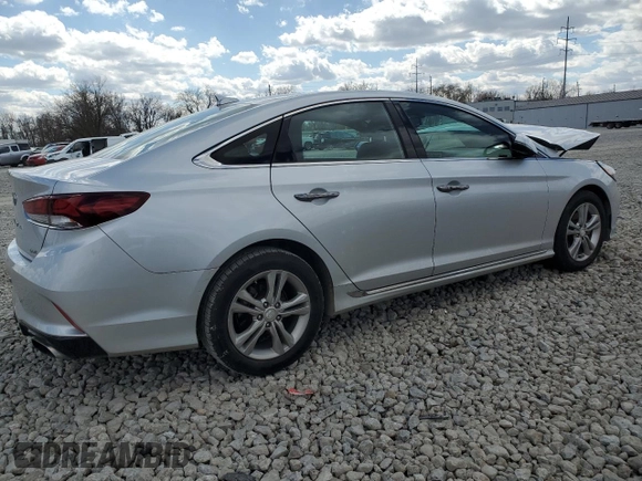 2018 Hyundai Sonata Sport Plus with VIN 5NPE34AF8JH715717, listed as a Copart auction lot 50510395 with 65,931 mi miles and Salvage Title. Bid and sale history available at DreamBid. Image 3.