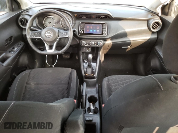 2022 Nissan Kicks S with VIN 3N1CP5BV9NL502811, listed as a Copart auction lot 70958704 with 42,814 mi miles and Salvage Title. Bid and sale history available at carsss.com. Image 8.