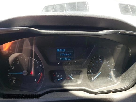 2019 Ford Transit with VIN 1FTYR1ZM1KKB34575, listed as a Copart auction lot 51759335 with 112,605 mi miles and Salvage Title. Bid and sale history available at DreamBid. Image 9.