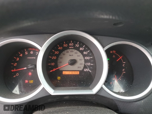 2006 Toyota Tacoma with VIN 5TENX22N06Z147613, listed as a Copart auction lot 44685595 with 176,986 mi miles and Salvage Title. Bid and sale history available at carsss.com. Image 9.