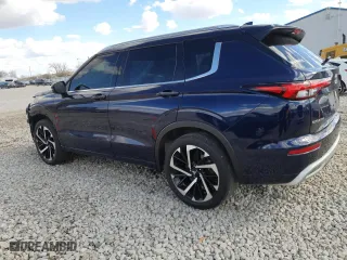 2022 Mitsubishi Outlander SEL with VIN JA4J4VA87NZ088651, listed as a Copart auction lot 50213185 with 33,956 mi miles and Salvage Title. Bid and sale history available at carsss.com. Image 2.