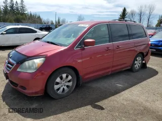 2006 Honda Odyssey EX z VIN 5FNRL38416B508267, wystawiony jako Copart lot #54671035 z przebiegiem 408 842 mil mil oraz Szkoda całkowita • Salvage title. Historia ofert i sprzedaży dostępna na DreamBid. Obrazek 1.