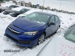 2023 Subaru Impreza with VIN 4S3GKAB69P3602517, listed as a IAAI auction lot 41478940 with 33,315 mi miles and . Bid and sale history available at DreamBid. Image 17.
