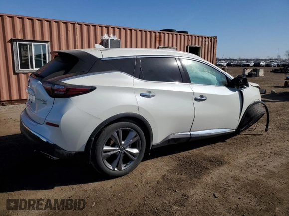 2023 Nissan Murano Platinum with VIN 5N1AZ2DS2PC119805, listed as a Copart auction lot 48507995 with Not Provided miles and Salvage Title. Bid and sale history available at carsss.com. Image 3.