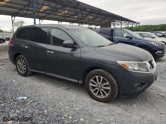 2014 Nissan Pathfinder SL with VIN 5N1AR2MN2EC729579, listed as a Copart auction lot 52548975 with 112,411 mi miles and Clean Title. Bid and sale history available at carsss.com. Image 4.