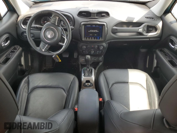 2022 Jeep Renegade Limited with VIN ZACNJDD17NPN59962, listed as a Copart auction lot 59101285 with 37,016 mi miles and Salvage title. Bid and sale history available at DreamBid. Image 8.