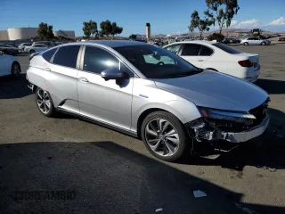 2018 Honda Clarity Plug-In Hybrid with VIN JHMZC5F1XJC012103, listed as a Copart auction lot 76360524 with 90,695 mi miles and Salvage Title. Bid and sale history available at carsss.com. Image 4.