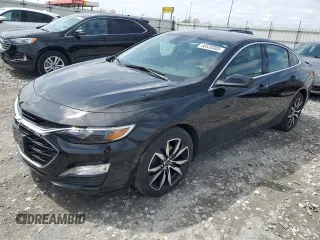 2023 Chevrolet Malibu RS with VIN 1G1ZG5ST2PF158394, listed as a Copart auction lot 50520305 with 14,619 mi miles and Salvage Title. Bid and sale history available at DreamBid. Image 1.