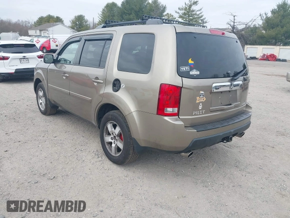 2011 Honda Pilot EX-L with VIN 5FNYF4H68BB038615, listed as a IAAI auction lot 41785830 with 164,324 mi miles and . Bid and sale history available at carsss.com. Image 3.
