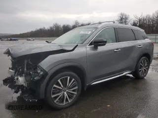 2022 Infiniti QX60 Sensory with VIN 5N1DL1GS5NC341417, listed as a Copart auction lot 47356255 with 37,241 mi miles and Salvage title. Bid and sale history available at DreamBid. Image 1.