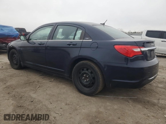 2014 Chrysler 200 LX with VIN 1C3CCBAG1EN152315, listed as a Copart auction lot 88382725 with 122,143 mi miles and Salvage Title. Bid and sale history available at carsss.com. Image 2.