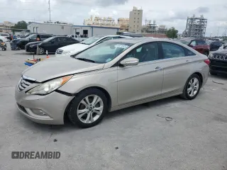 2011 Hyundai Sonata Limited with VIN 5NPEC4AC5BH105281, listed as a Copart auction lot 53921645 with 33,894 mi miles and Salvage Title. Bid and sale history available at DreamBid. Image 1.
