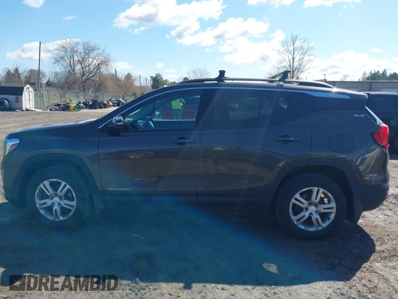 2019 GMC Terrain SLE with VIN 3GKALTEV5KL169314, listed as a IAAI auction lot 42054718 with 96,841 mi miles. Bid and sale history available at carsss.com. Image 15.