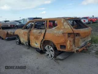 2023 Volkswagen Atlas SEL with VIN 1V2BR2CA0PC555097, listed as a Copart auction lot 74428314 with Not provided miles and Non repairable. Bid and sale history available at DreamBid. Image 2.