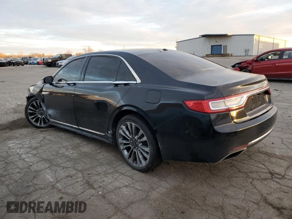2017 Lincoln Continental Reserve with VIN 1LN6L9RP2H5602530, listed as a Copart auction lot 83245414 with 80,674 mi miles and Salvage Title. Bid and sale history available at carsss.com. Image 2.