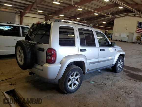 2005 Jeep Liberty Limited z VIN 1J8GL58K95W726350, wystawiony jako Copart lot #63145865 z przebiegiem 98 269 mil mil oraz Czysty tytuł • Clean title. Historia ofert i sprzedaży dostępna na DreamBid. Obrazek 3.