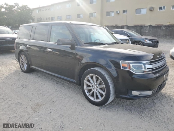 2017 Ford Flex Limited with VIN 2FMGK5D87HBA00685, listed as a Copart auction lot 39996584 with 64,491 mi miles. Bid and sale history available at carsss.com. Image 4.