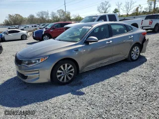 2018 Kia Optima EX with VIN 5XXGU4L32JG218652, listed as a Copart auction lot 46884225 with 129,333 mi miles and Non Repairable. Bid and sale history available at carsss.com. Image 1.