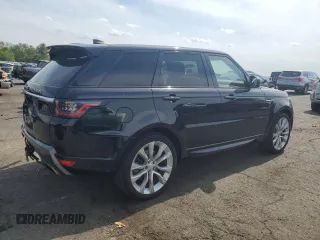2019 Land Rover Range Rover Sport HSE with VIN SALWR2RV9KA829312, listed as a Copart auction lot 56525735 with 99,498 mi miles and Salvage title. Bid and sale history available at DreamBid. Image 3.