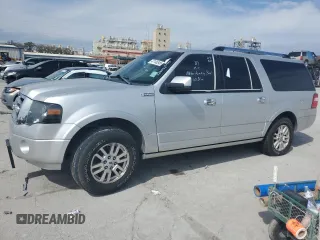 2014 Ford Expedition EL Limited with VIN 1FMJK1K58EEF29053, listed as a Copart auction lot 47146345 with 134,029 mi miles and Clean Title. Bid and sale history available at carsss.com. Image 1.