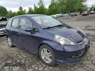 2008 Honda Fit Sport z VIN JHMGD386X8S038301, wystawiony jako Copart lot #56425215 z przebiegiem 131 050 mil mil oraz Szkoda całkowita • Salvage title. Historia ofert i sprzedaży dostępna na DreamBid. Obrazek 4.