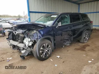 2021 Toyota Highlander XLE with VIN 5TDGZRBHXMS075657, listed as a Copart auction lot 54264355 with 64,594 mi miles and Salvage title. Bid and sale history available at DreamBid. Image 1.